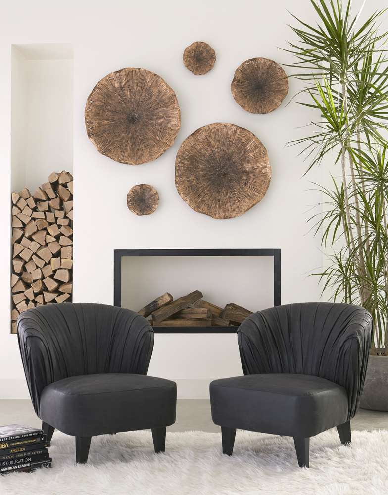 Phillips Collection - Lotus Wall Art, Copper/Black, SM - TH96156 veiw 5
