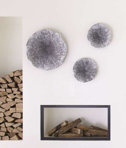 Phillips Collection - Lotus Wall Art, Silver/Black, SM - TH96159 veiw 6