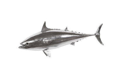 Phillips Collection - Mackerel Fish Wall Sculpture, Resin, Silver Leaf - PH64549 view 1