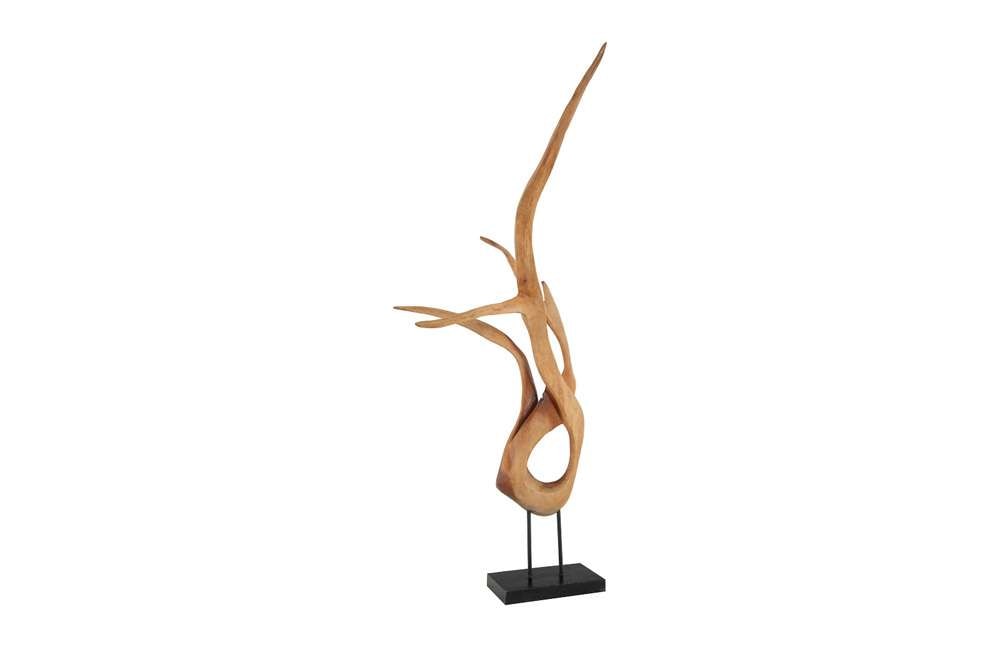 Phillips Collection - Mahogany Wood Sculpture, Table Top, Size, Shape, Styles Vary - ID75190 veiw 3