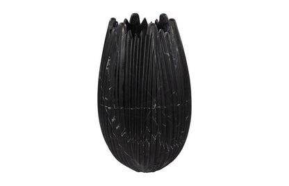 Phillips Collection - Marble Cocoon Vase, Black, Large - MX118484 view 2