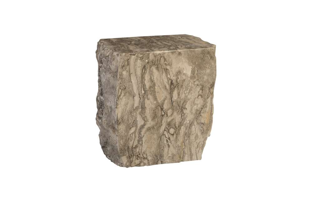 Phillips Collection - Marble Stool, Gray - ID94664 veiw 1