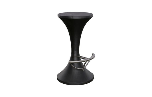 Phillips Collection - Marley Bar Stool, Burnt, Stainless Steel Foot Rest - TH74076 view 1