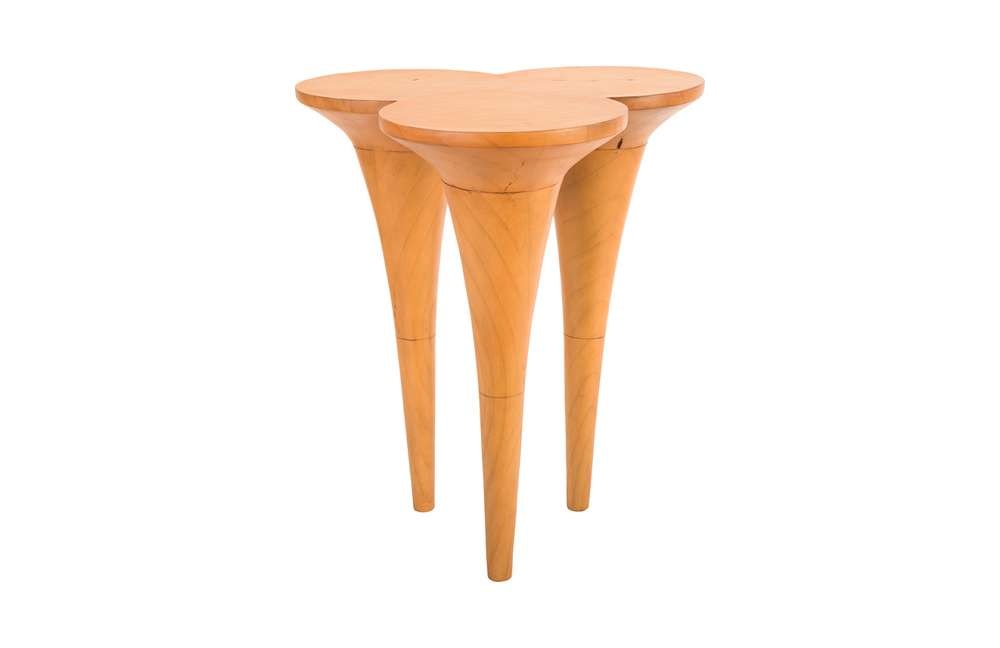 Phillips Collection - Marley Bar Table, Resin, Faux Bois Finish - PH67476 veiw 1