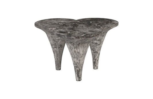 Phillips Collection - Marley Coffee Table, Chamcha Wood, Gray Stone Finish - TH93107 view 1