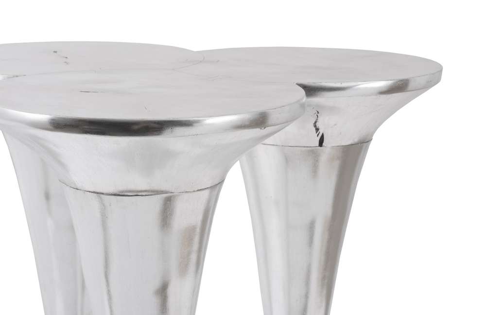Phillips Collection - Marley Silver Bar Table - PH66064 veiw 3