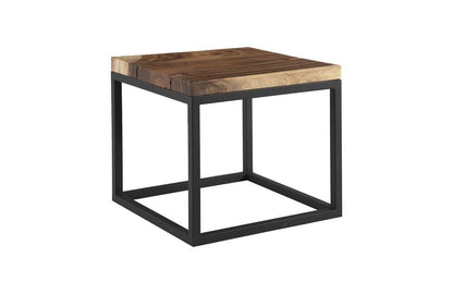 Phillips Collection - Martin Side Table, Black Metal Base - TH62862 veiw 1