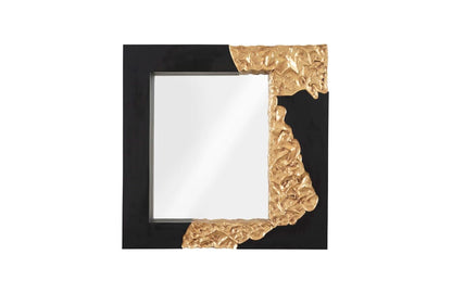 Phillips Collection - Mercury Mirror, Square, Black, Gold Leaf - PH100843 view 1