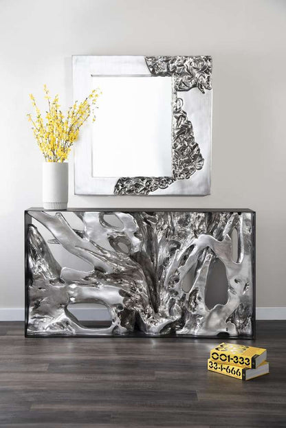 Phillips Collection - Mercury Mirror, Square, Silver Leaf - PH104310 veiw 5