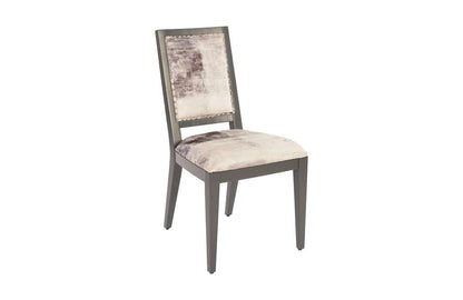 Phillips Collection - Mesmerize Dining Chair, Mist Gray, Gray Wooden Legs - PH81457 veiw 1