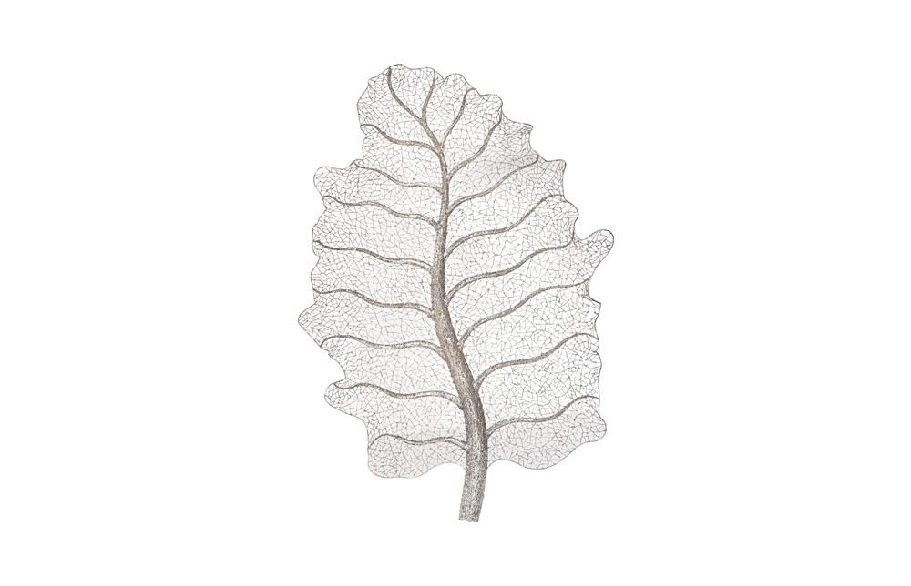 Phillips Collection - Metallurgy Leaf Wall Art, Stainless Steel - ID113684 veiw 1