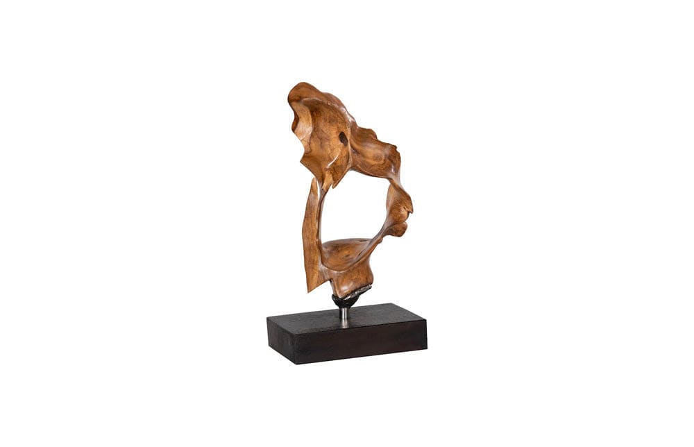 Phillips Collection - Metallurgy Wood Sculpture, Iron Base, Assorted - ID115583 view 1