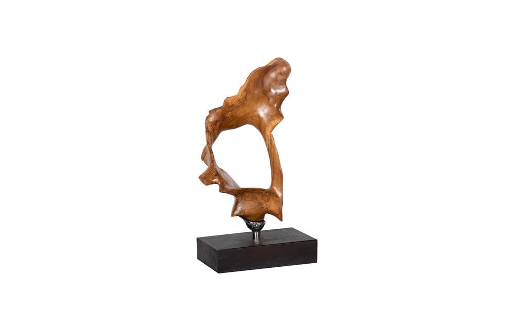 Phillips Collection - Metallurgy Wood Sculpture, Iron Base, Assorted - ID115583 view 2