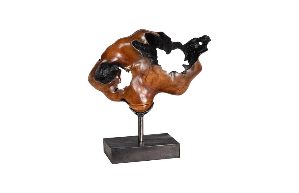Phillips Collection - Metallurgy Wood Sculpture, Natural - ID115585 view 1