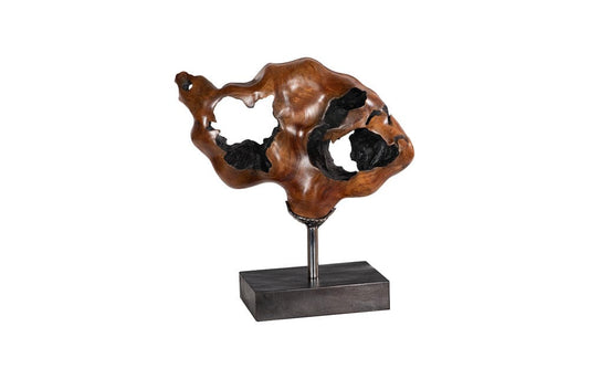 Phillips Collection - Metallurgy Wood Sculpture, Natural - ID115585 view 2