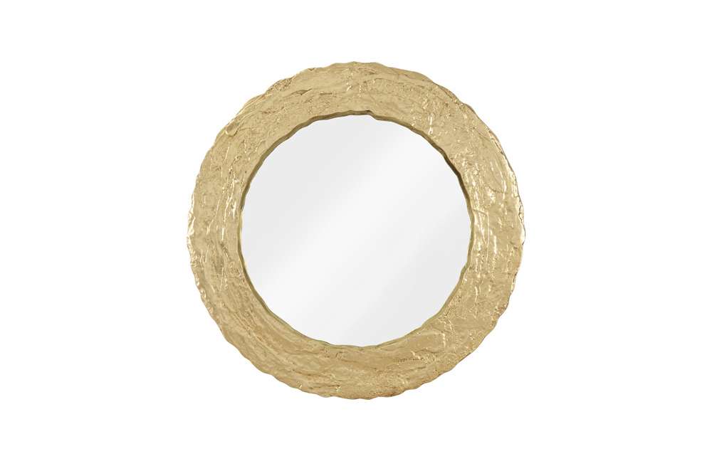 Phillips Collection - Molten Mirror, Round, Gold Leaf - PH100842 veiw 1