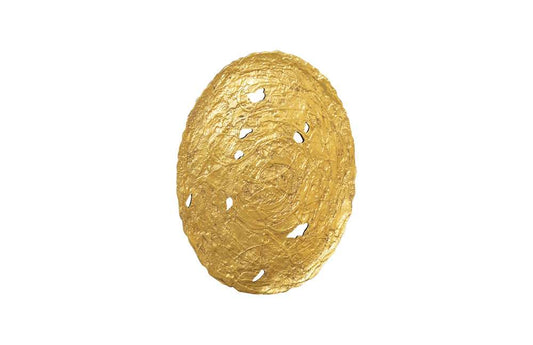 Phillips Collection - Molten Wall Disc, Large, Gold Leaf - PH83688 veiw 2