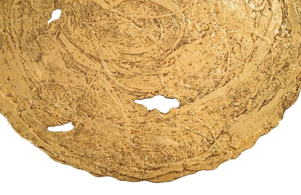 Phillips Collection - Molten Wall Disc, Large, Gold Leaf - PH83688 veiw 4