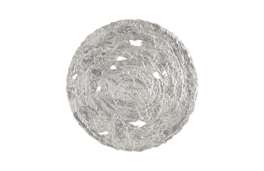 Phillips Collection - Molten Wall Disc, Large, Silver Leaf - PH83689 veiw 1