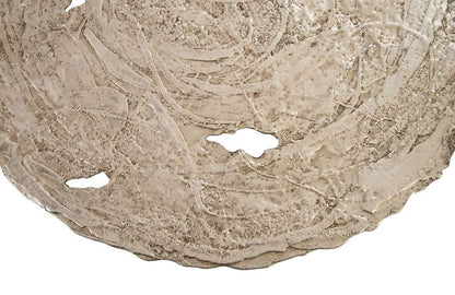Phillips Collection - Molten Wall Disc, Large, Silver Leaf - PH83689 veiw 3