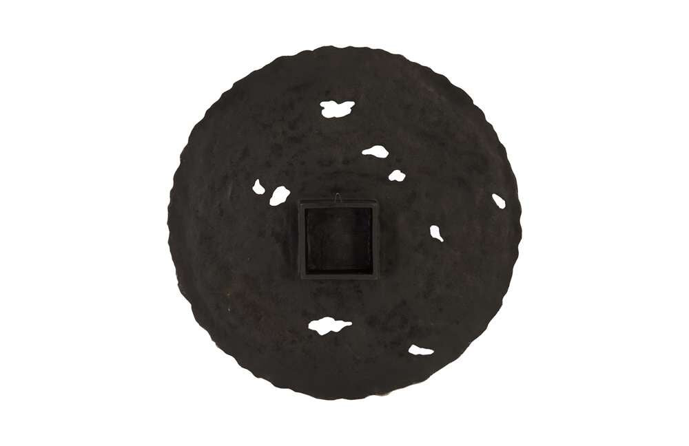 Phillips Collection - Molten Wall Disc, Large, Silver Leaf - PH83689 veiw 5