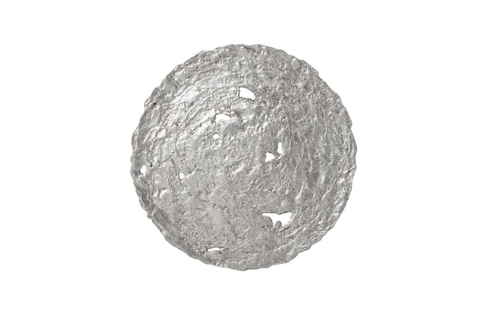 Phillips Collection - Molten Wall Disc, Medium, Silver Leaf - PH83139 veiw 1