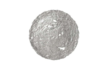 Phillips Collection - Molten Wall Disc, Medium, Silver Leaf - PH83139 veiw 1