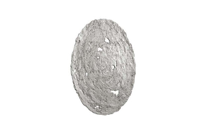 Phillips Collection - Molten Wall Disc, Medium, Silver Leaf - PH83139 veiw 2