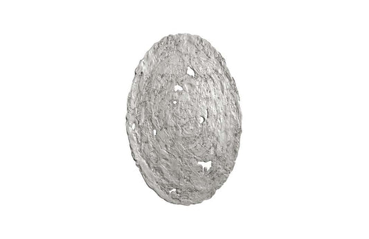 Phillips Collection - Molten Wall Disc, Medium, Silver Leaf - PH83139 veiw 2