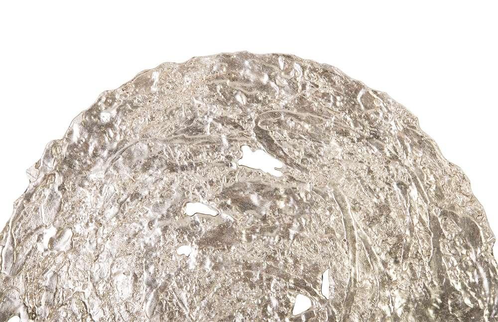 Phillips Collection - Molten Wall Disc, Medium, Silver Leaf - PH83139 veiw 4