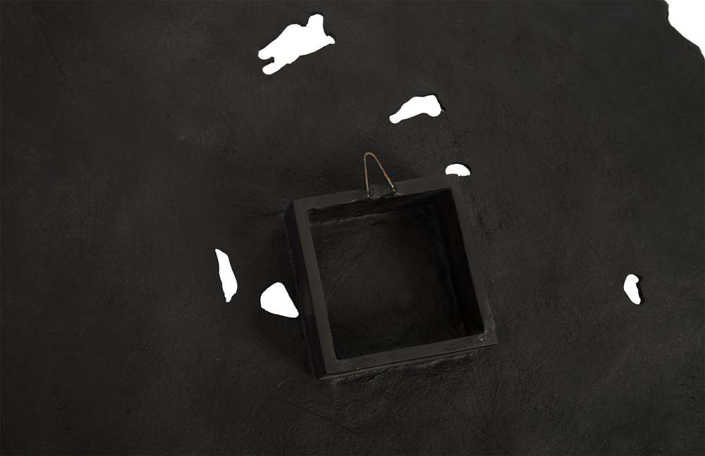 Phillips Collection - Molten Wall Disc, Medium, Silver Leaf - PH83139 veiw 6