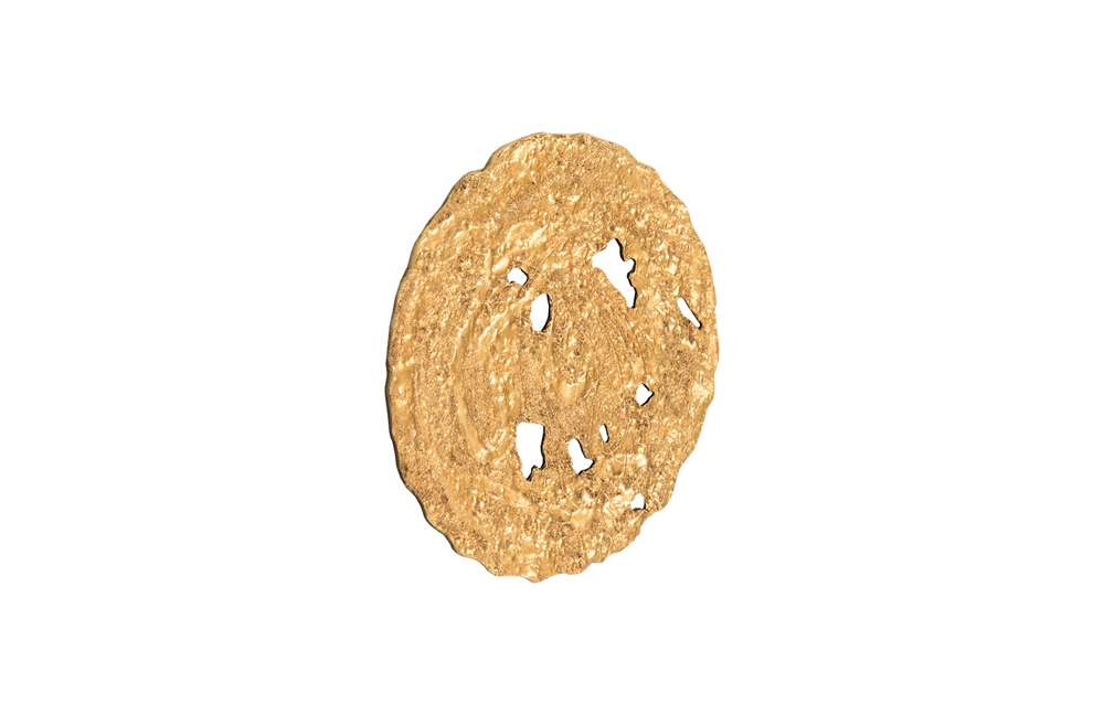 Phillips Collection - Molten Wall Disc, Small, Gold Leaf - PH83686 veiw 2