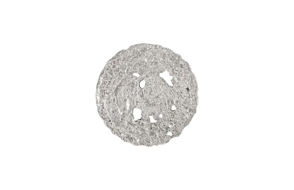 Phillips Collection - Molten Wall Disc, Small, Silver Leaf - PH83687 veiw 1
