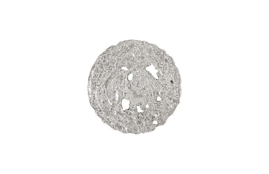 Phillips Collection - Molten Wall Disc, Small, Silver Leaf - PH83687 veiw 1