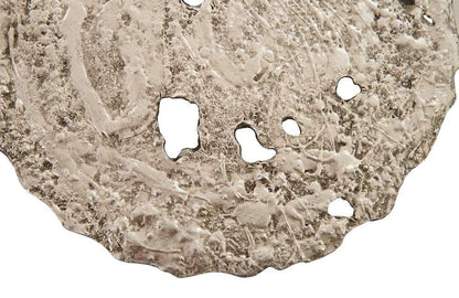 Phillips Collection - Molten Wall Disc, Small, Silver Leaf - PH83687 veiw 3