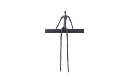 Phillips Collection - Moveable Man On Short Shelf , Sitting, A - TH103472 veiw 1