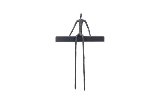 Phillips Collection - Moveable Man On Short Shelf , Sitting, A - TH103472 veiw 1