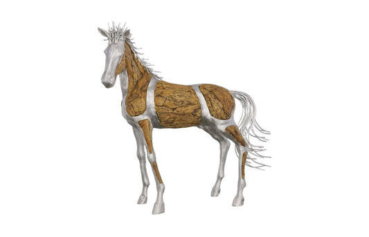 Phillips Collection - Mustang Horse Woodland Sculpture, Standing - ID113404 veiw 1