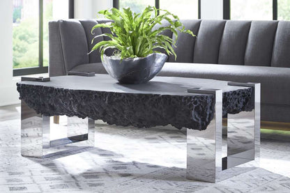 Phillips Collection - Negotiation Coffee Table, Char - PH64146 veiw 6