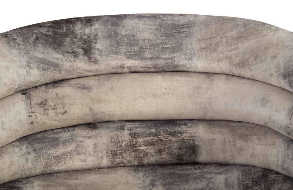 Phillips Collection - Nouveau Club Chair, Mist Gray, Stainless Steel Legs - PH84170 veiw 4