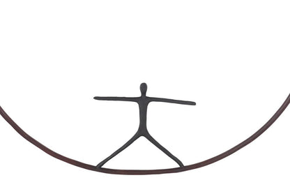 Phillips Collection - Olympic Figure in Iron Ring, Black, Rust, Style B - TH99502 view 3