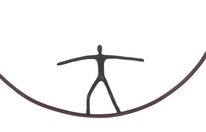 Phillips Collection - Olympic Figure in Iron Ring, Black, Rust, Style C - TH99503 view 3