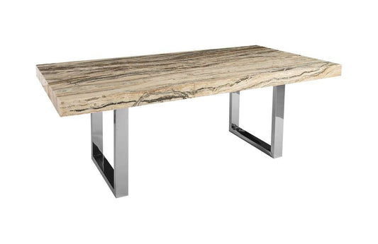 Phillips Collection - Onyx Dining Table, Stainless Steel Legs - CH84210 veiw 1