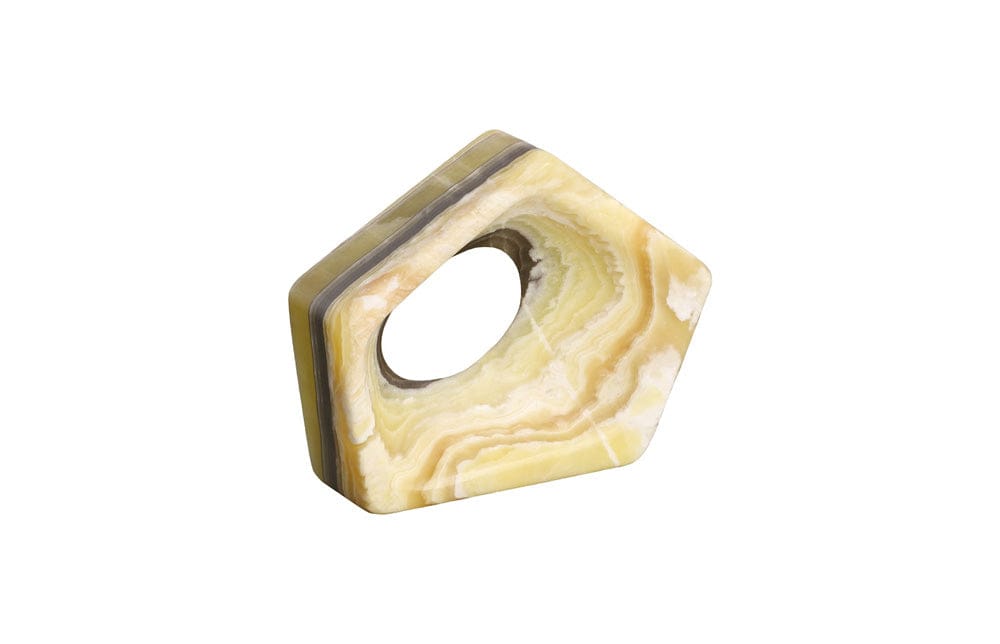 Phillips Collection - Onyx Triangle Sculpture, Zebra - MX114026 view 1