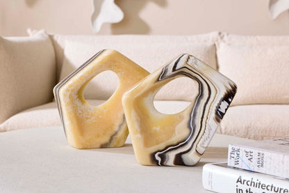 Phillips Collection - Onyx Triangle Sculpture, Zebra - MX114026 view 8