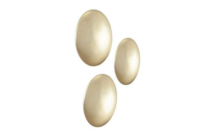 Phillips Collection - Orb Wall Tiles, Set of 3, Gold Leaf - PH62441 veiw 2