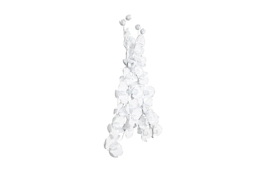 Phillips Collection - Orchid Dress Wall Art, Metal, White - TH100861 view 2