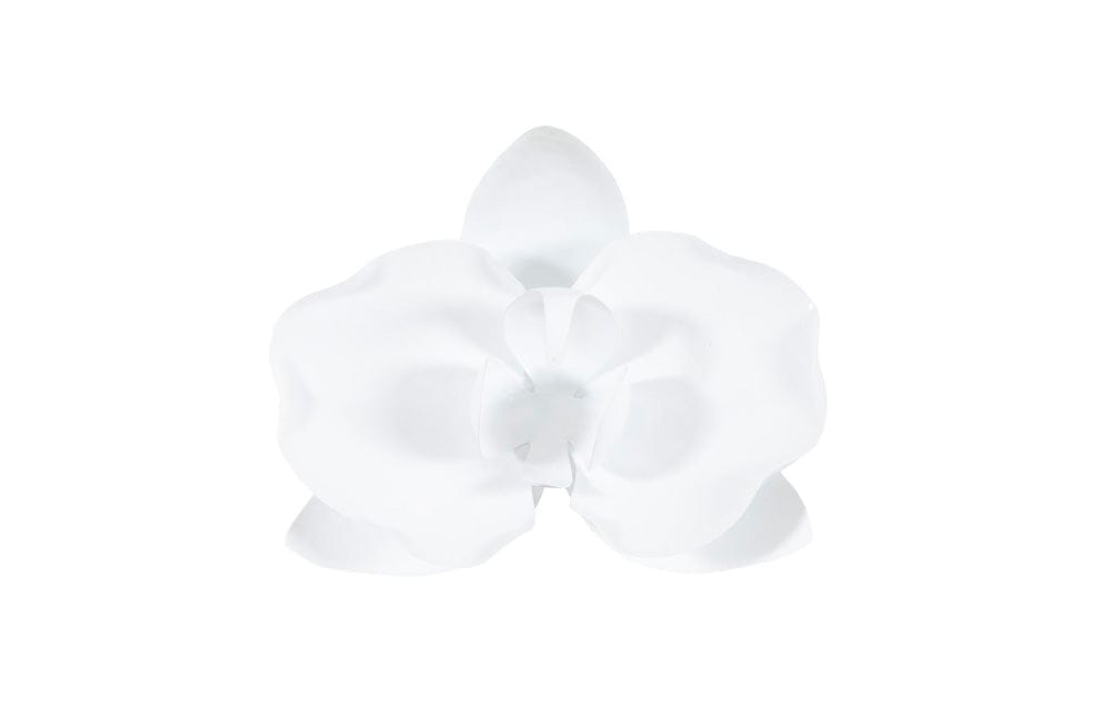 Phillips Collection - Orchid Flower Wall Decor, White, Metal - TH101829 view 1