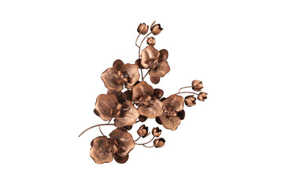 Phillips Collection - Orchid Sprig Wall Art, Medium, Metal, Copper/Black - TH100864 view 1