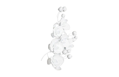 Phillips Collection - Orchid Sprig Wall Art, Medium, Metal, White - TH100863 view 2